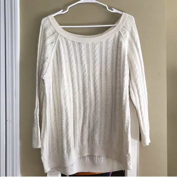 American Eagle Outfitters Sweaters - American Eagle White Knit Sweater